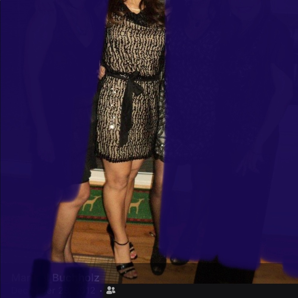 little black dress, cocktail dress sequins
